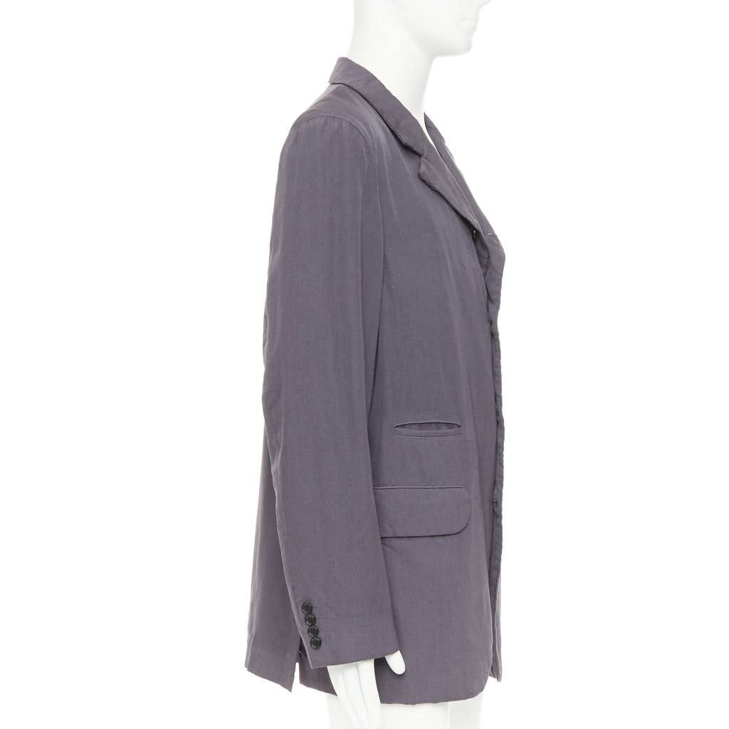 Comme Des Garcons Grey Wool Jacket Grey Wool Very good condition - Model View