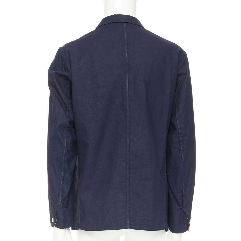 45RPM Blue Cotton Jacket Blue Cotton Very good condition - Box View
