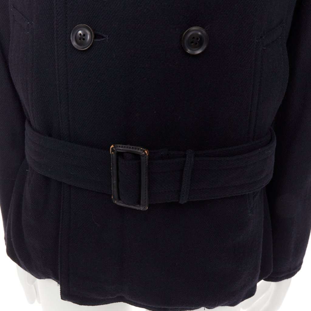 Yohji Yamamoto Black Wool Jacket Black Wool Good condition - Back View