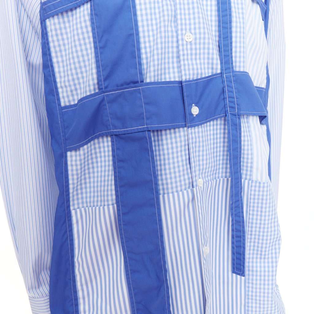 Comme Des Garcons Blue Cotton Top Blue Cotton Very good condition - Back View