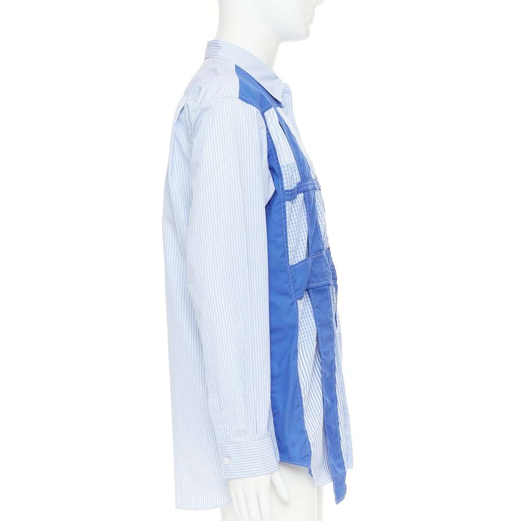 Comme Des Garcons Blue Cotton Top Blue Cotton Very good condition - Model View