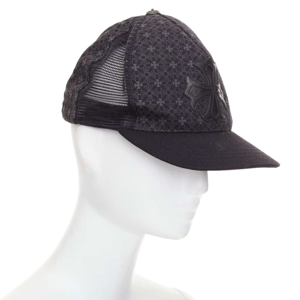 Chrome Hearts Black Cotton Hats Black Cotton Very good condition - Front View