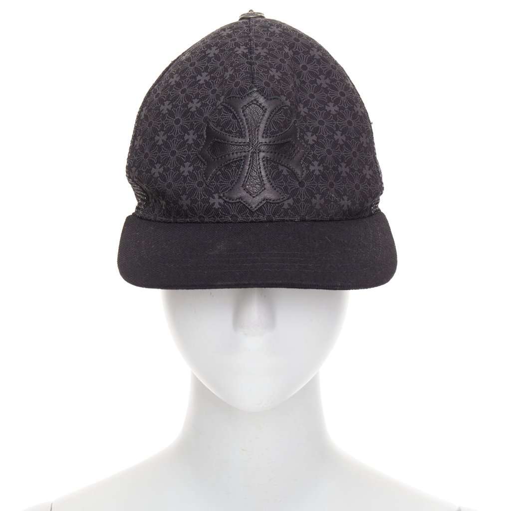 Chrome Hearts Black Cotton Hats Black Cotton Very good condition - Inside View