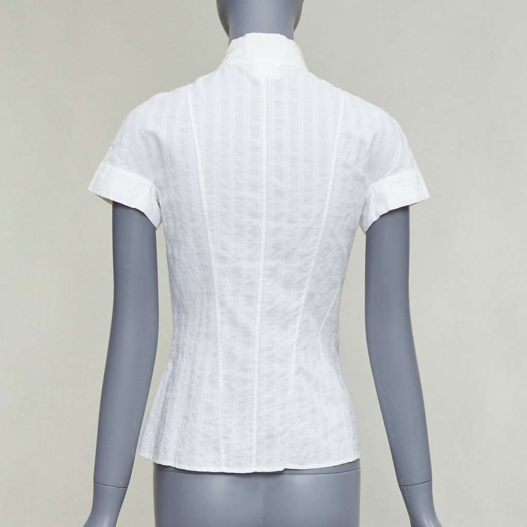 Chanel Ecru Cotton Top Ecru Cotton Fair condition - Box View