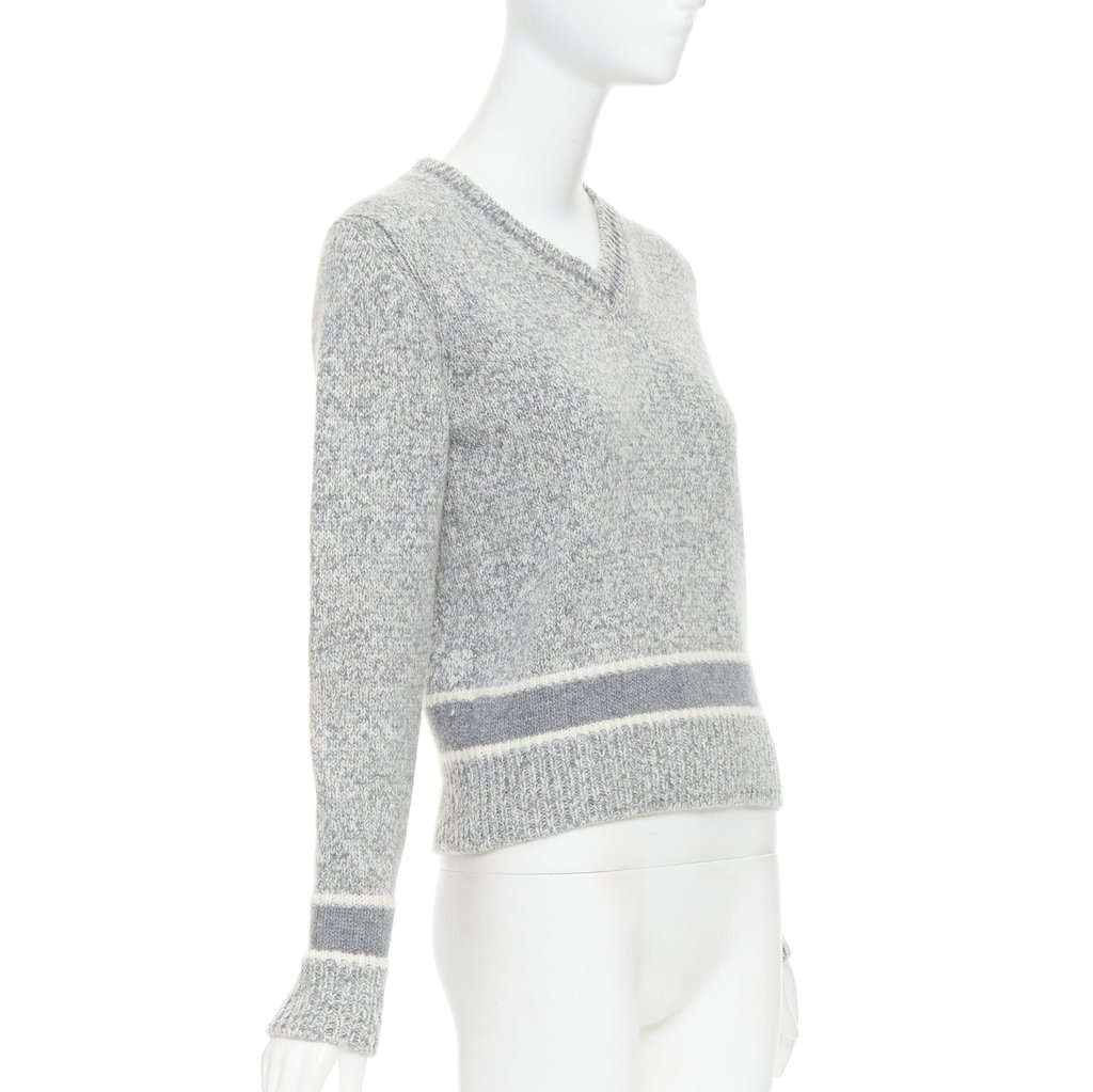 Dior Grey Wool Knitwear Grey Wool Very good condition - Inside View