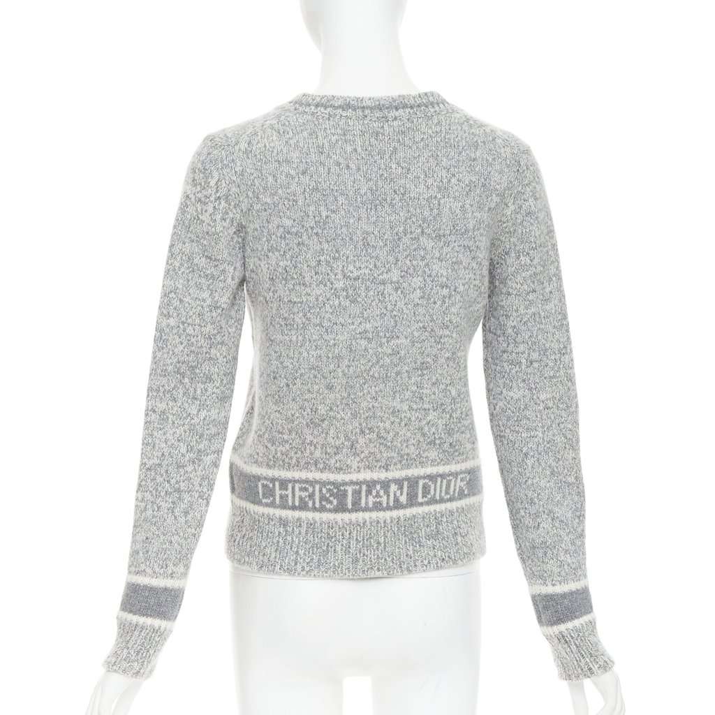 Dior Grey Wool Knitwear Grey Wool Very good condition - Box View