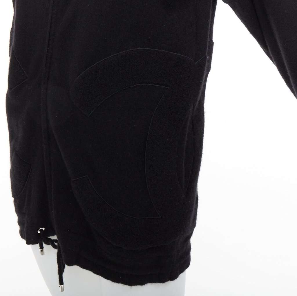 Chanel Black Cashmere Knitwear Black Cashmere Very good condition - Back View