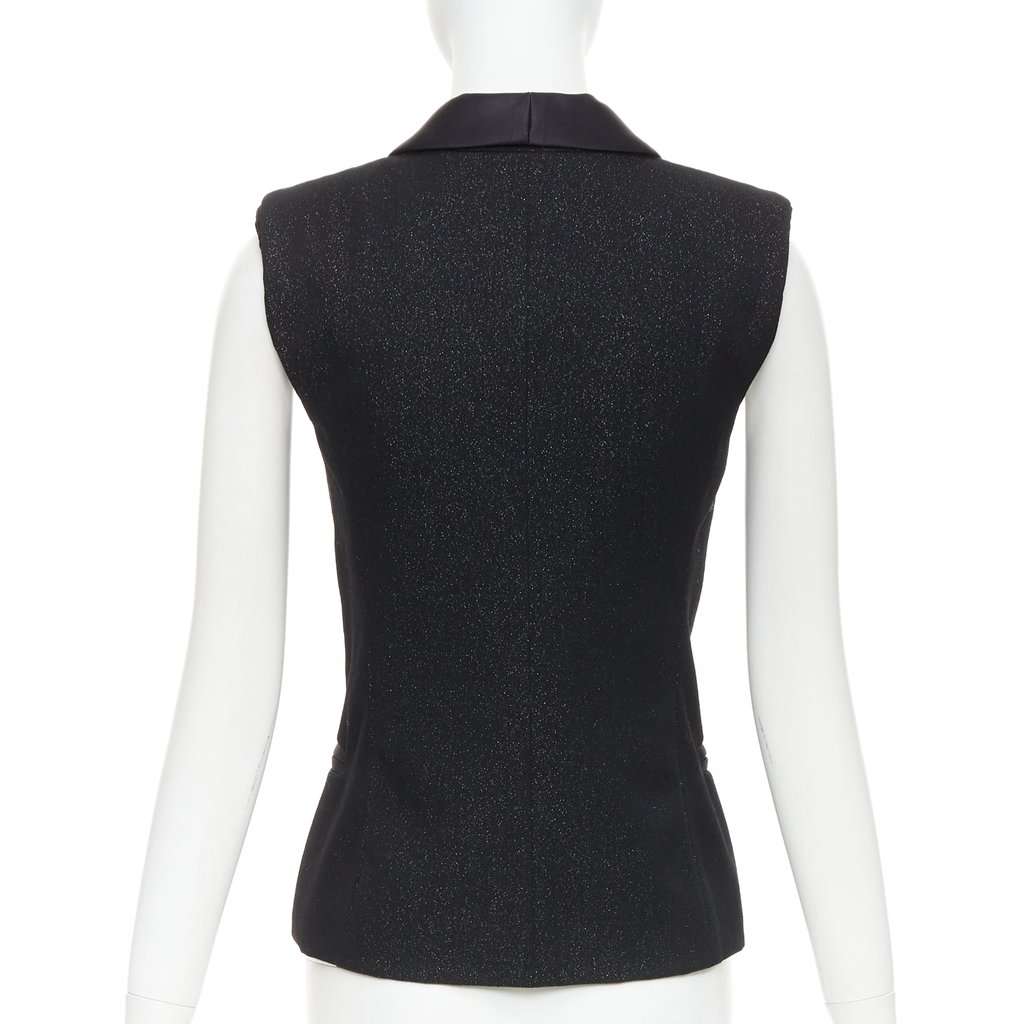 Chanel Black Wool Top Black Wool Very good condition - Box View