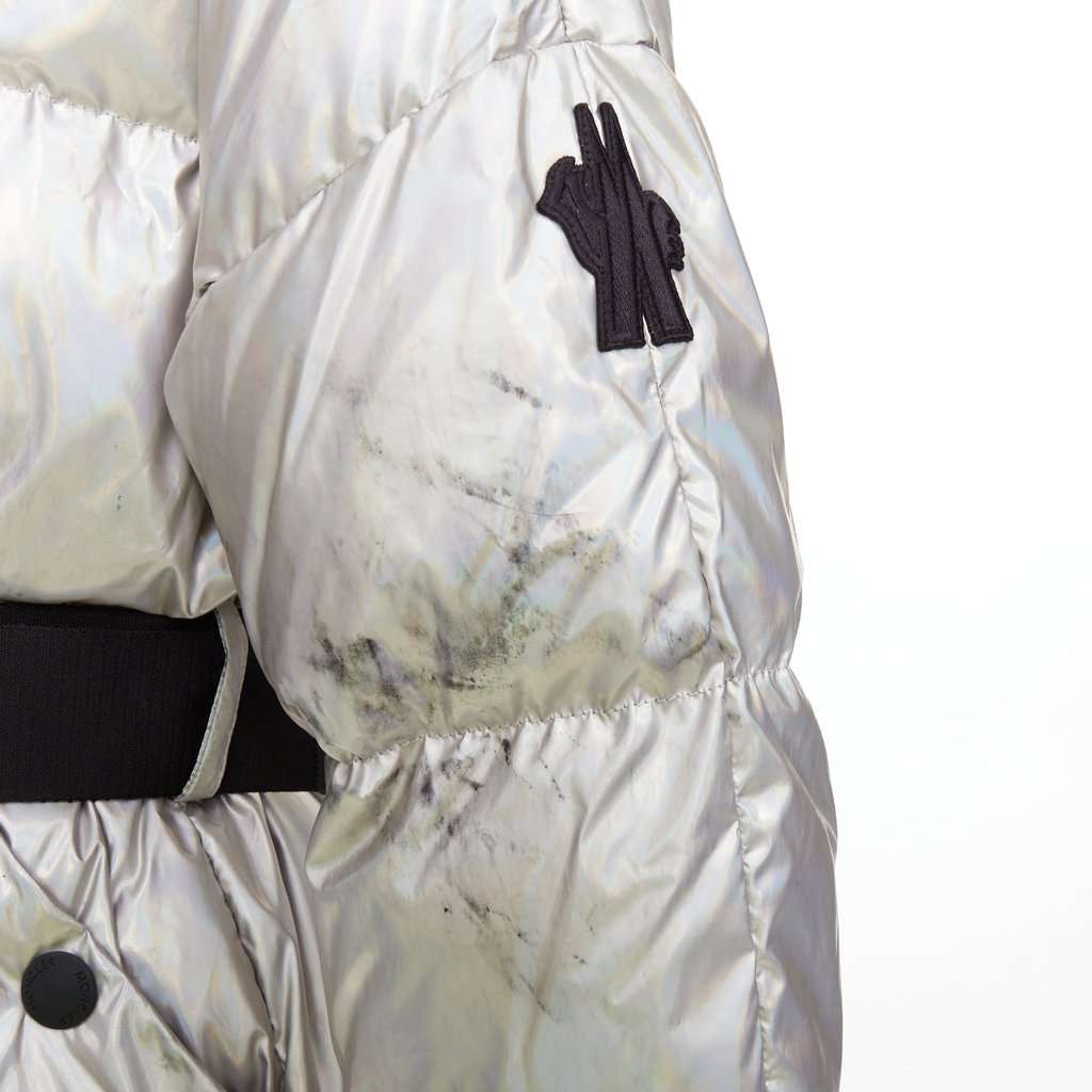 Moncler Ollignan Silver Fair condition - Back View