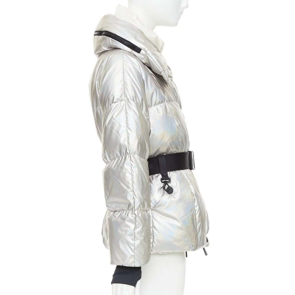 Moncler Ollignan Silver Fair condition - Box View