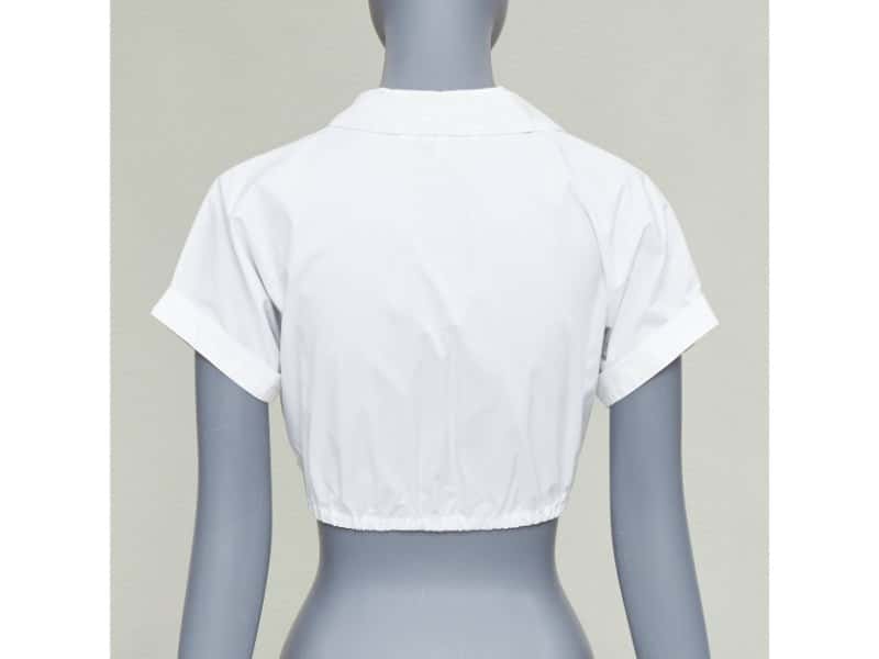 Dior White Cotton Top White Cotton Very good condition - Box View