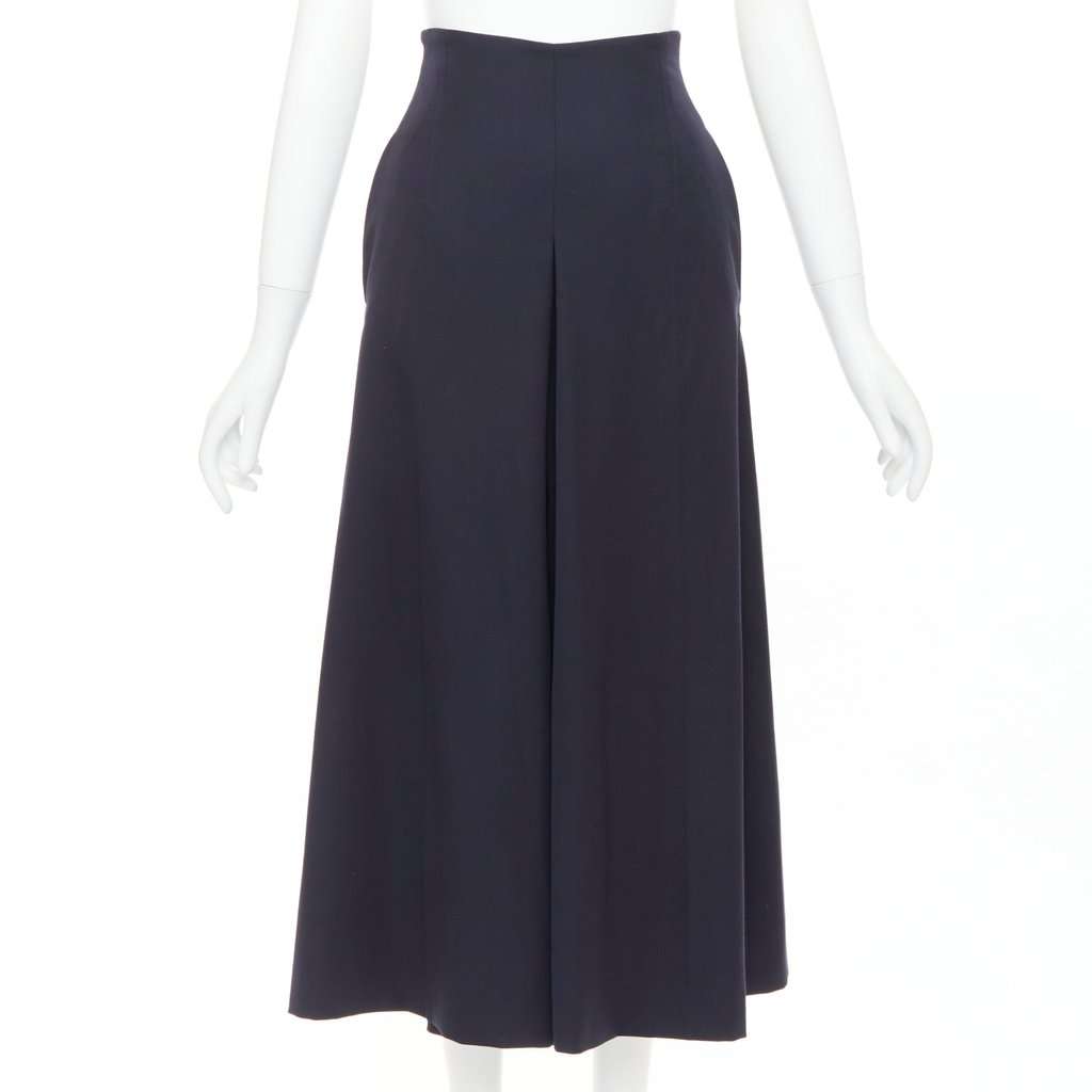 Alexander McQueen Navy Wool Trouser Navy Wool Very good condition - Back View