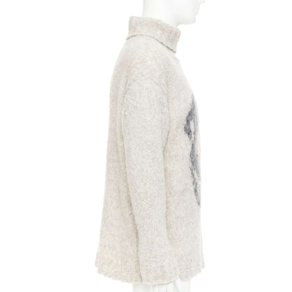 Alexander McQueen Grey Wool Knitwear Grey Wool Very good condition - Model View