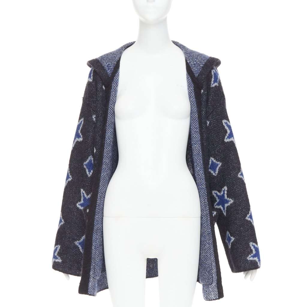 Saint Laurent Blue Wool Knitwear Blue Wool Very good condition - Inside View