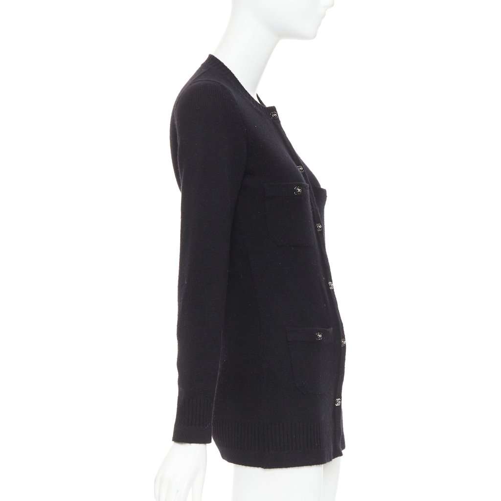 Chanel Black Cashmere Knitwear Black Cashmere Fair condition - Box View