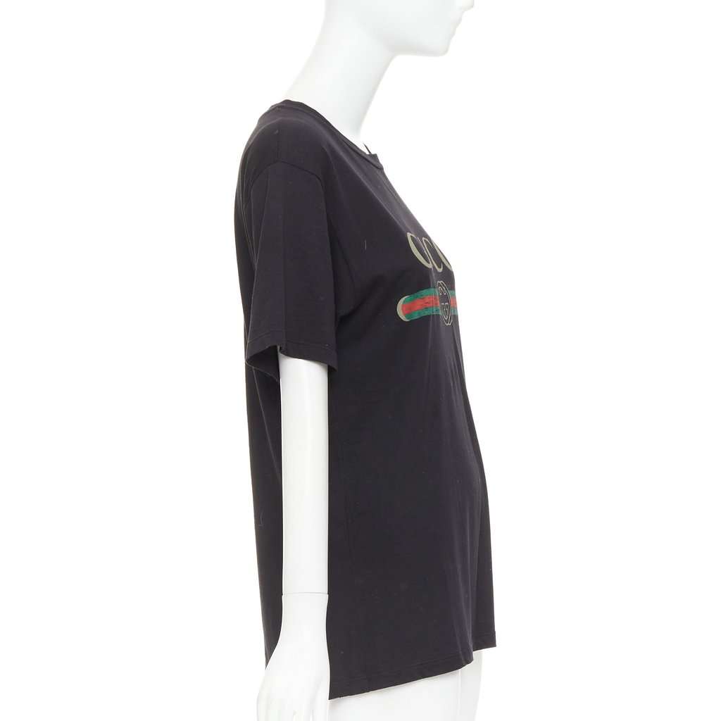 Gucci Black Cotton Top Black Cotton Very good condition - Model View