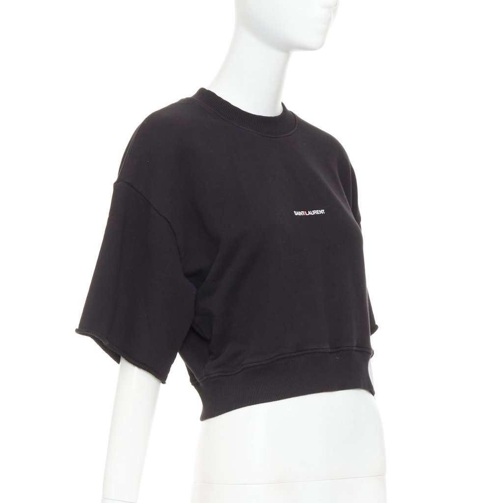 Saint Laurent Black Cotton Top Black Cotton Very good condition - Inside View