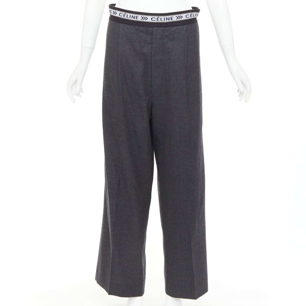 Celine Grey Jeans Grey Fair condition - Front View