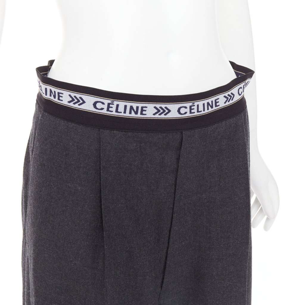 Celine Grey Jeans Grey Fair condition - Back View