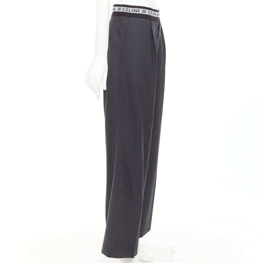 Celine Grey Jeans Grey Fair condition - Model View