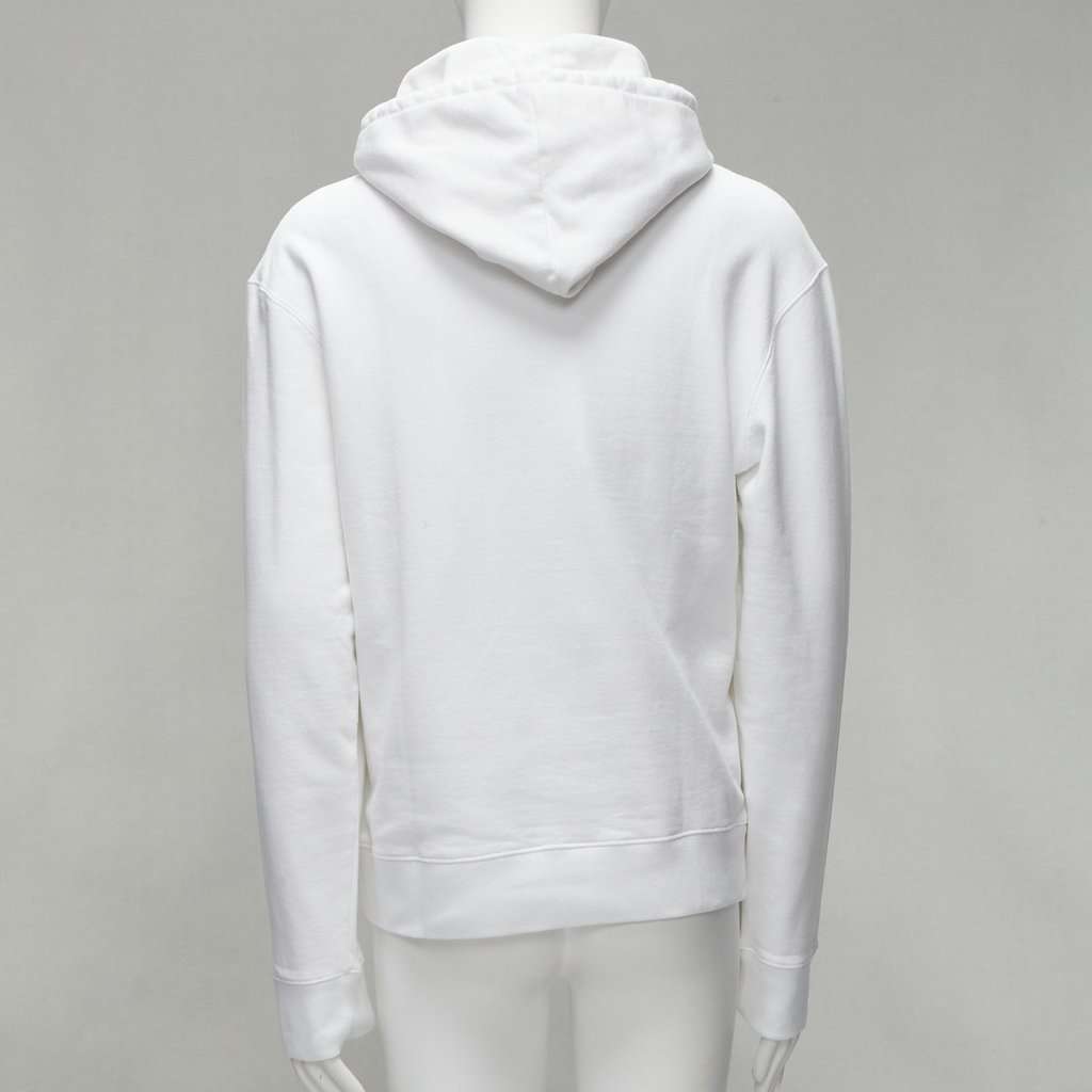 Calvin Klein Cowboy Print Hoodie Red Cotton Fair condition - Box View