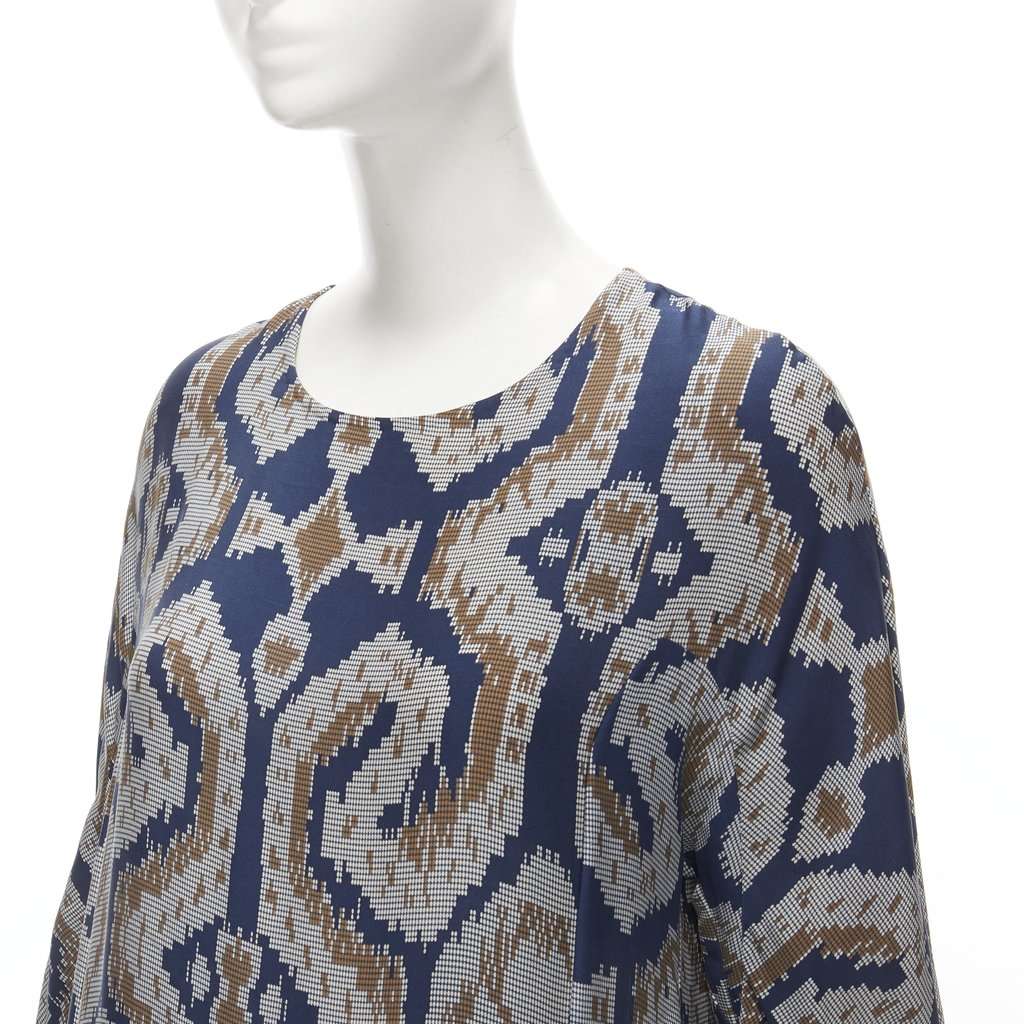 By Malene Birger Ethnic Midi Dress MultiColor Viscose Never worn - Back View