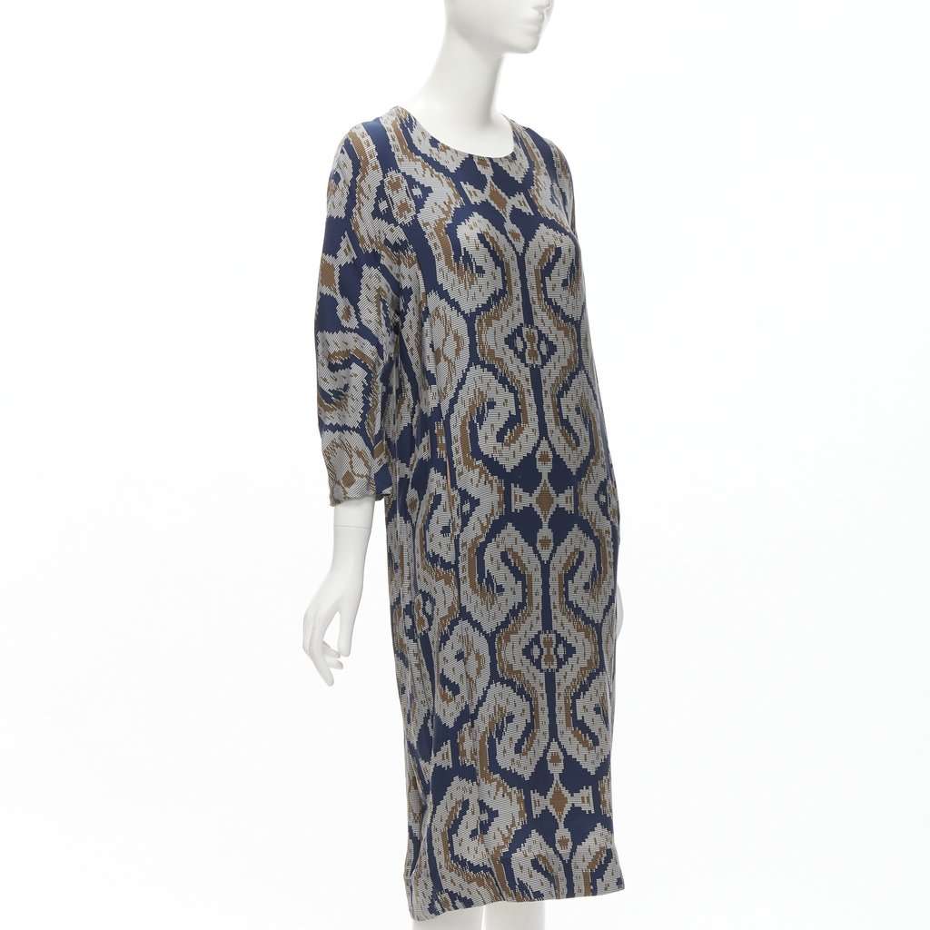 By Malene Birger Ethnic Midi Dress MultiColor Viscose Never worn - Inside View