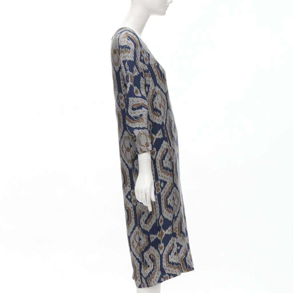By Malene Birger Ethnic Midi Dress MultiColor Viscose Never worn - Model View