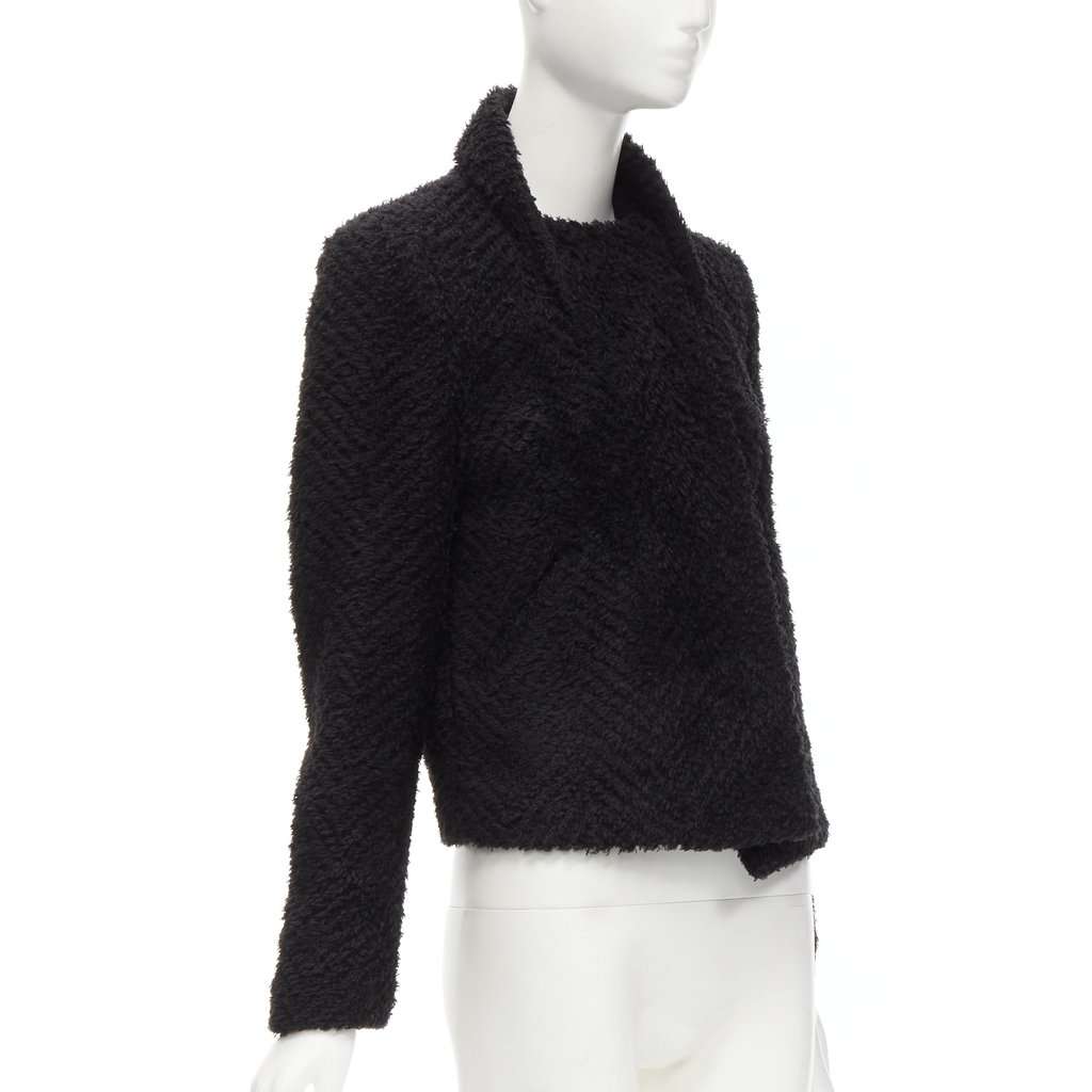 Isabel Marant Wool Stand Collar Jacket Black Wool Never worn - Model View