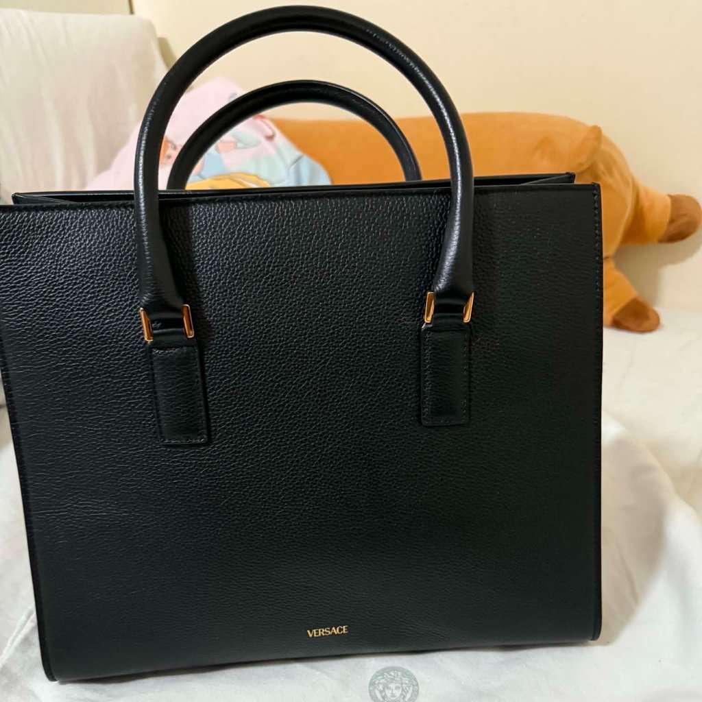 Versace virtus Black Leather Never worn - Back View