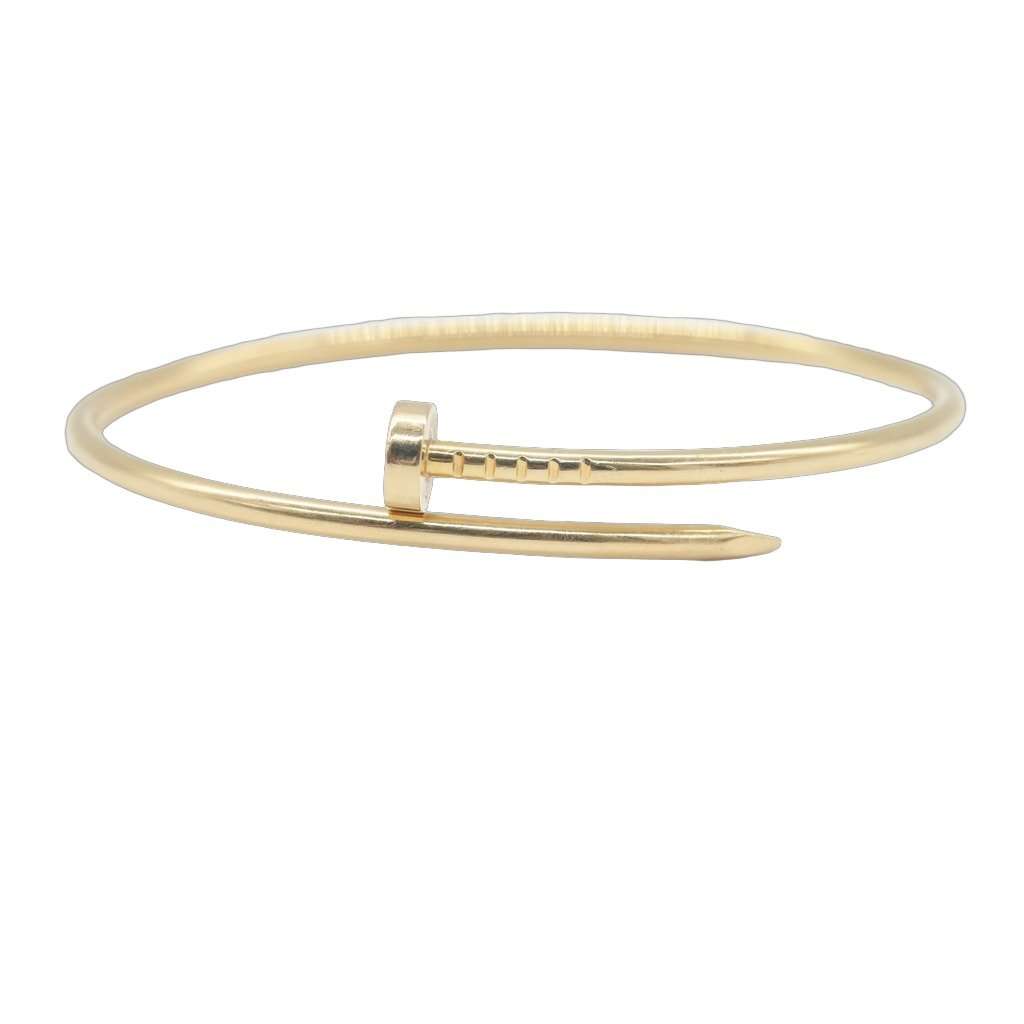 Cartier Juste un Clou 18KYG Gold Gold Good - Front View