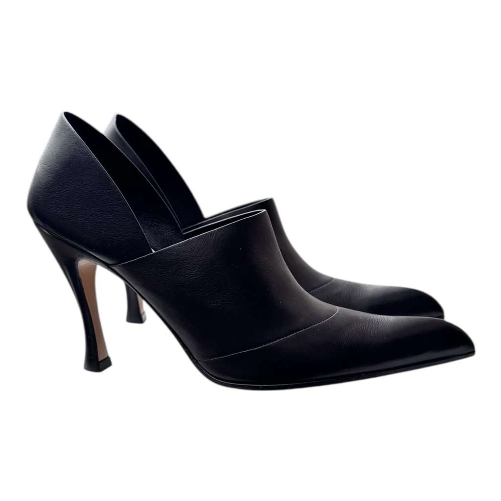 Loewe Loewe Cómic Pumps 95 Black Leather Never worn, with tag - Model View