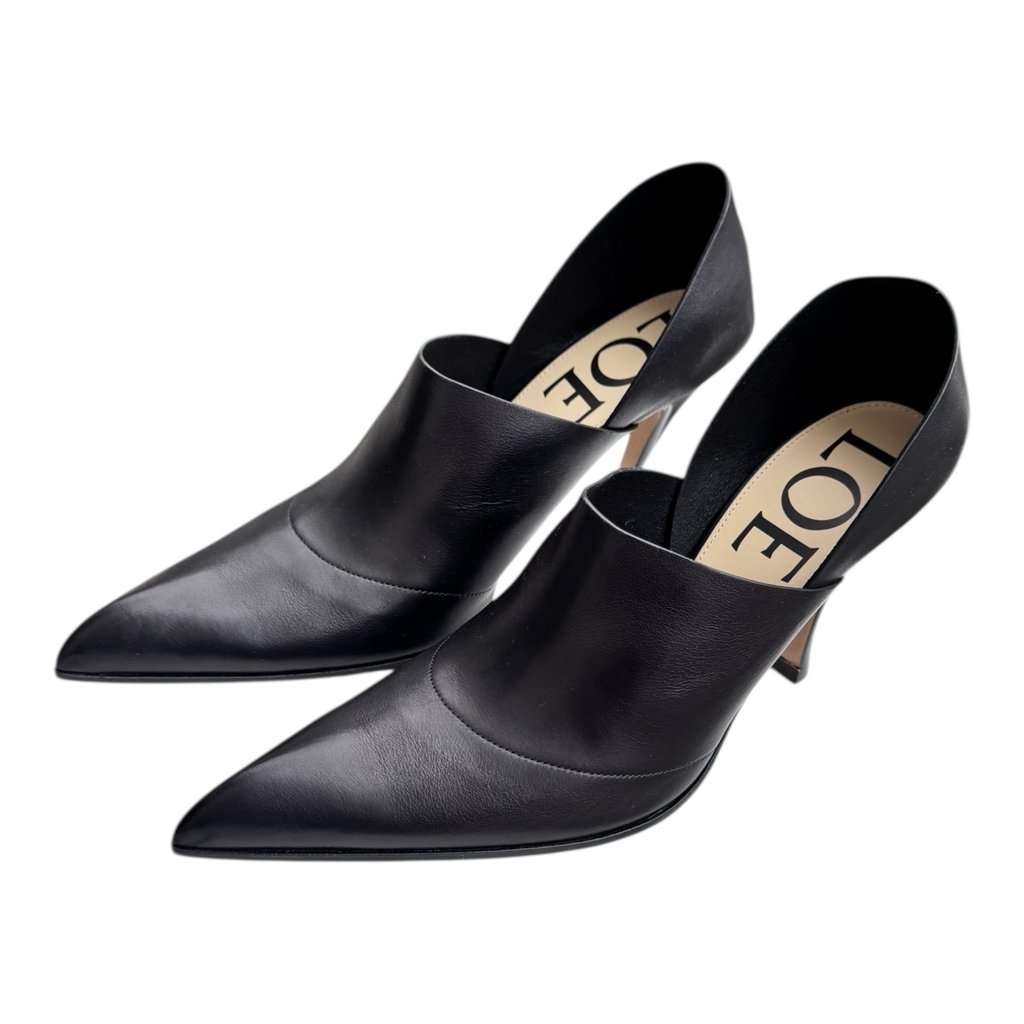 Loewe Loewe Cómic Pumps 95 Black Leather Never worn, with tag - Box View