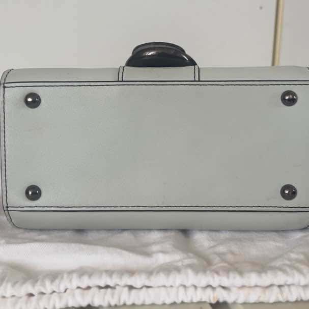 Delvaux Limited Ed. Mini Nuance Black Leather Palladium Good - Model View