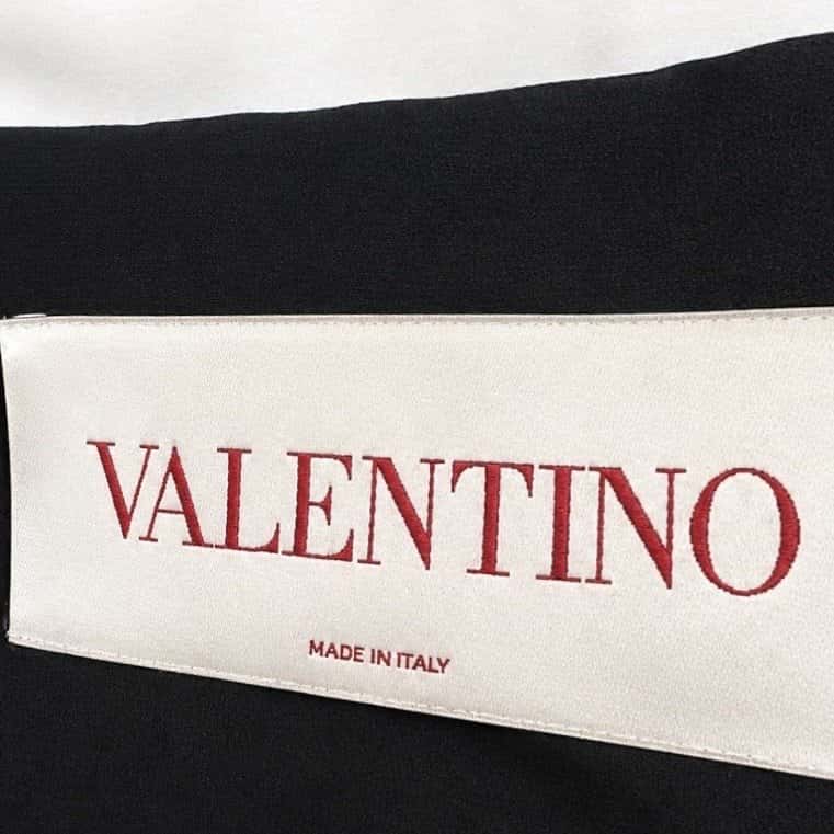 Valentino Valentino Mini Cocktail Dress White Wool Never worn - Inside View