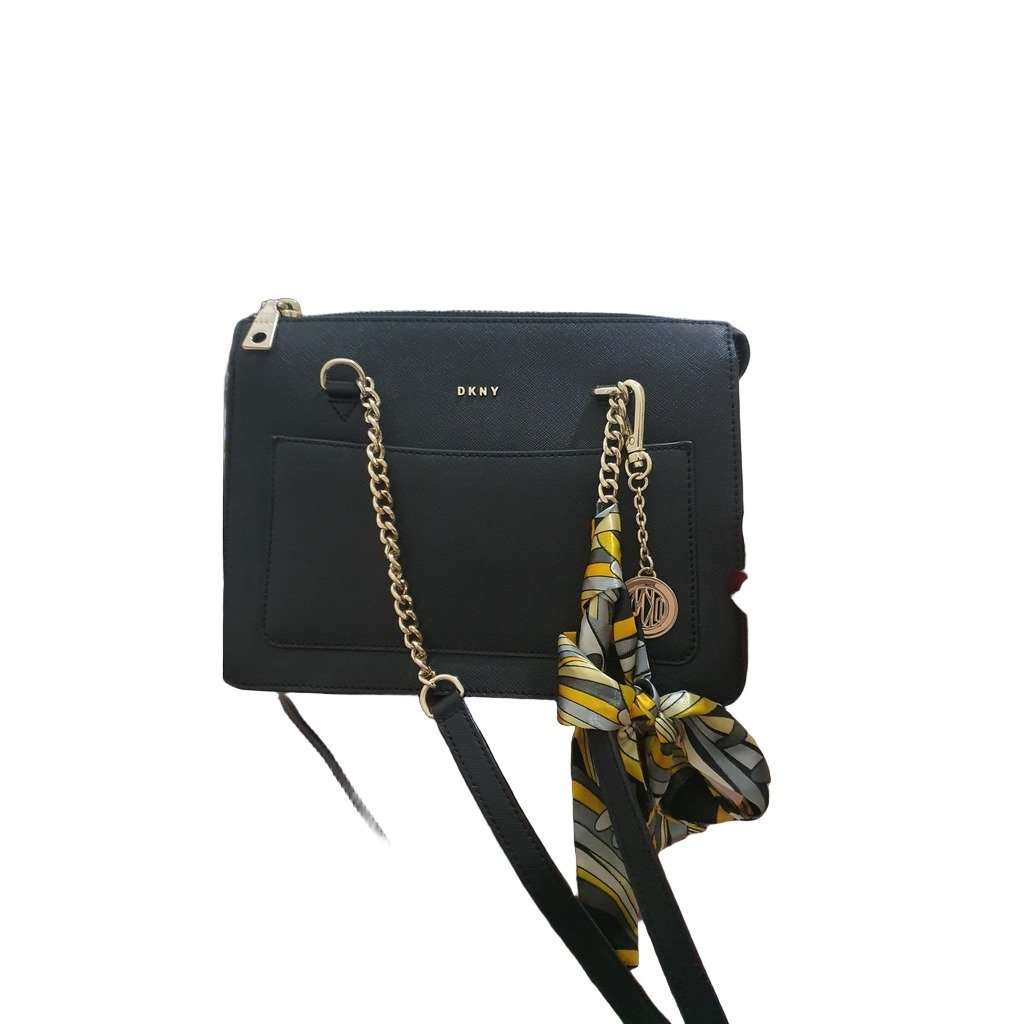 DKNY Black Small DkNY Black Leather Very good - Front View
