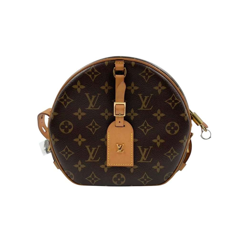 Louis Vuitton Boite Chapeau Souple Brown Leather Good - Inside View