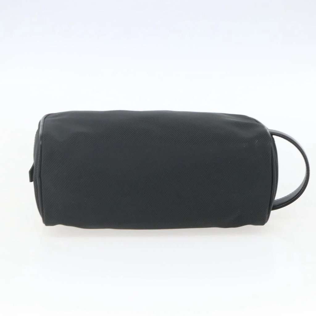 Louis Vuitton Clutch Bag Black Leather Good condition - Inside View