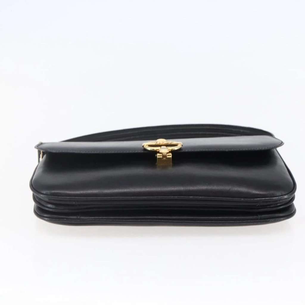 Celine Shoulder bag Black Leather Good condition - Inside View