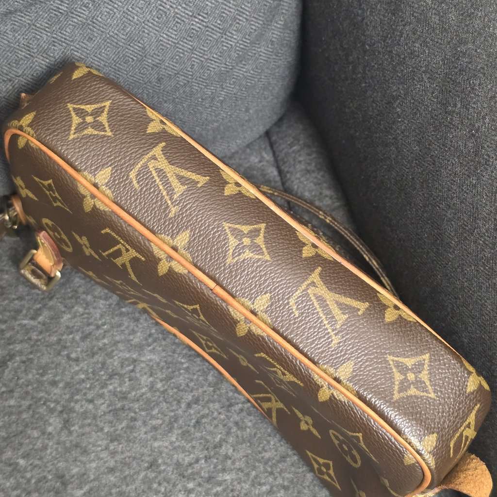 Louis Vuitton Pochette Marly Bandouliere Brown Canvas Very good condition - Inside View