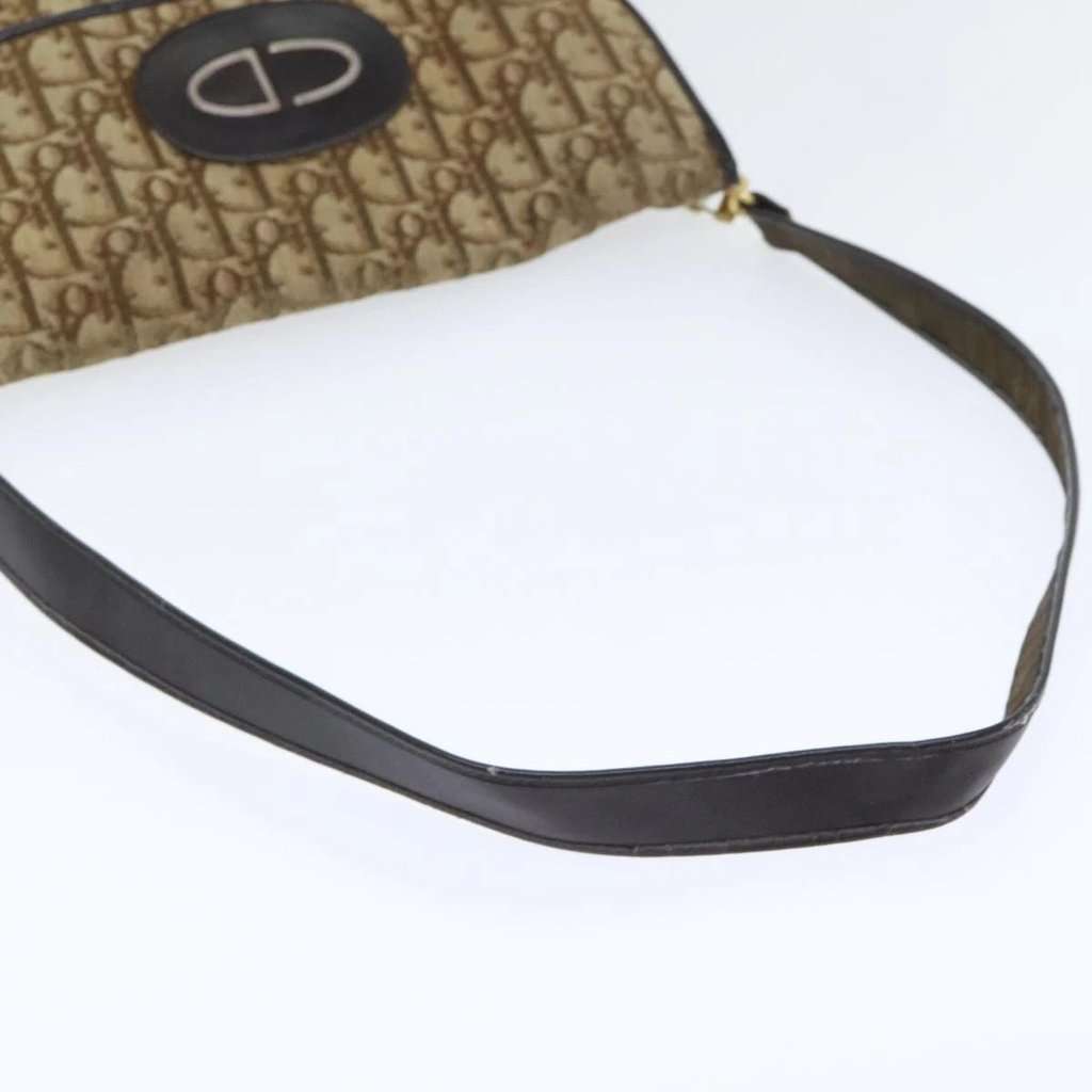 Christian Dior Shoulder Bag Beige Canvas Good - Box View