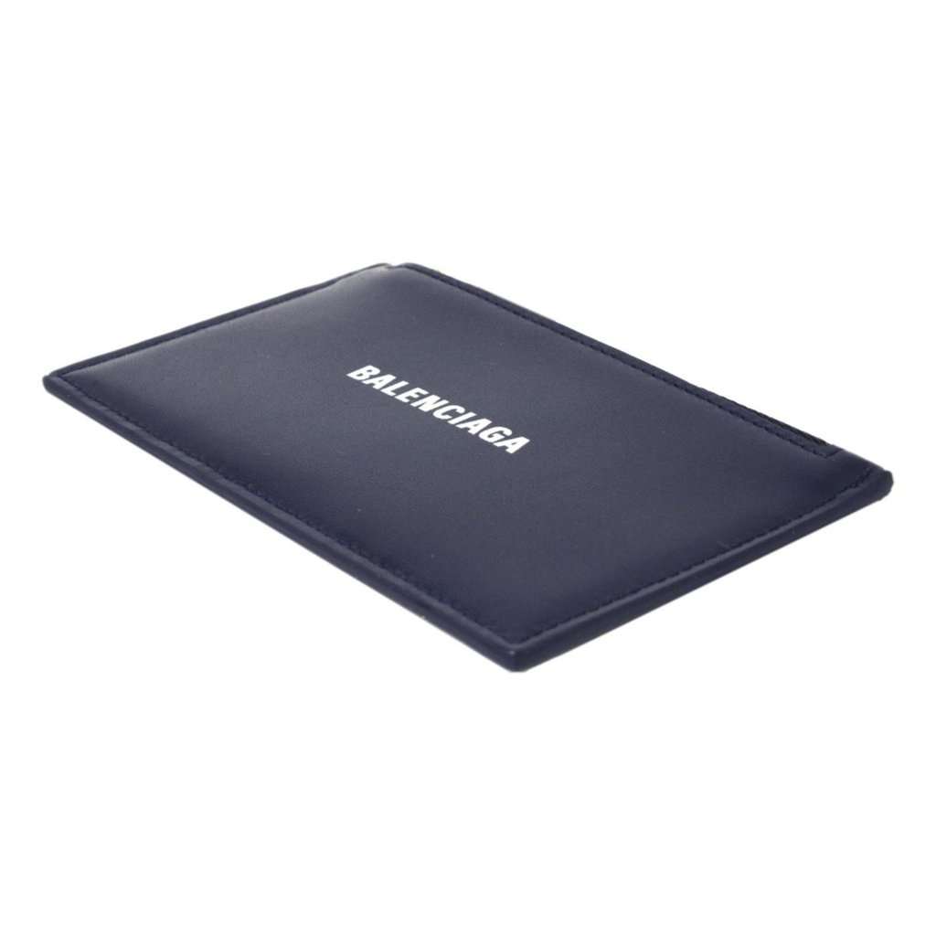 Balenciaga Balenciaga Cash Navy Leather Large Coin Card Holder Wallet Blue Leather Never worn - Inside View