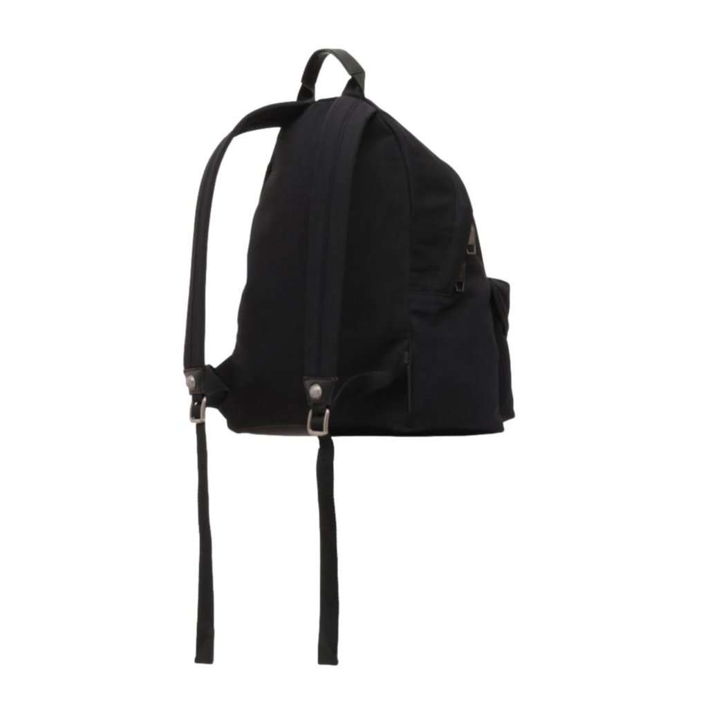 Balmain Balmain B-Back Black Nylon White Logo Backpack Black Leather Never worn - Inside View