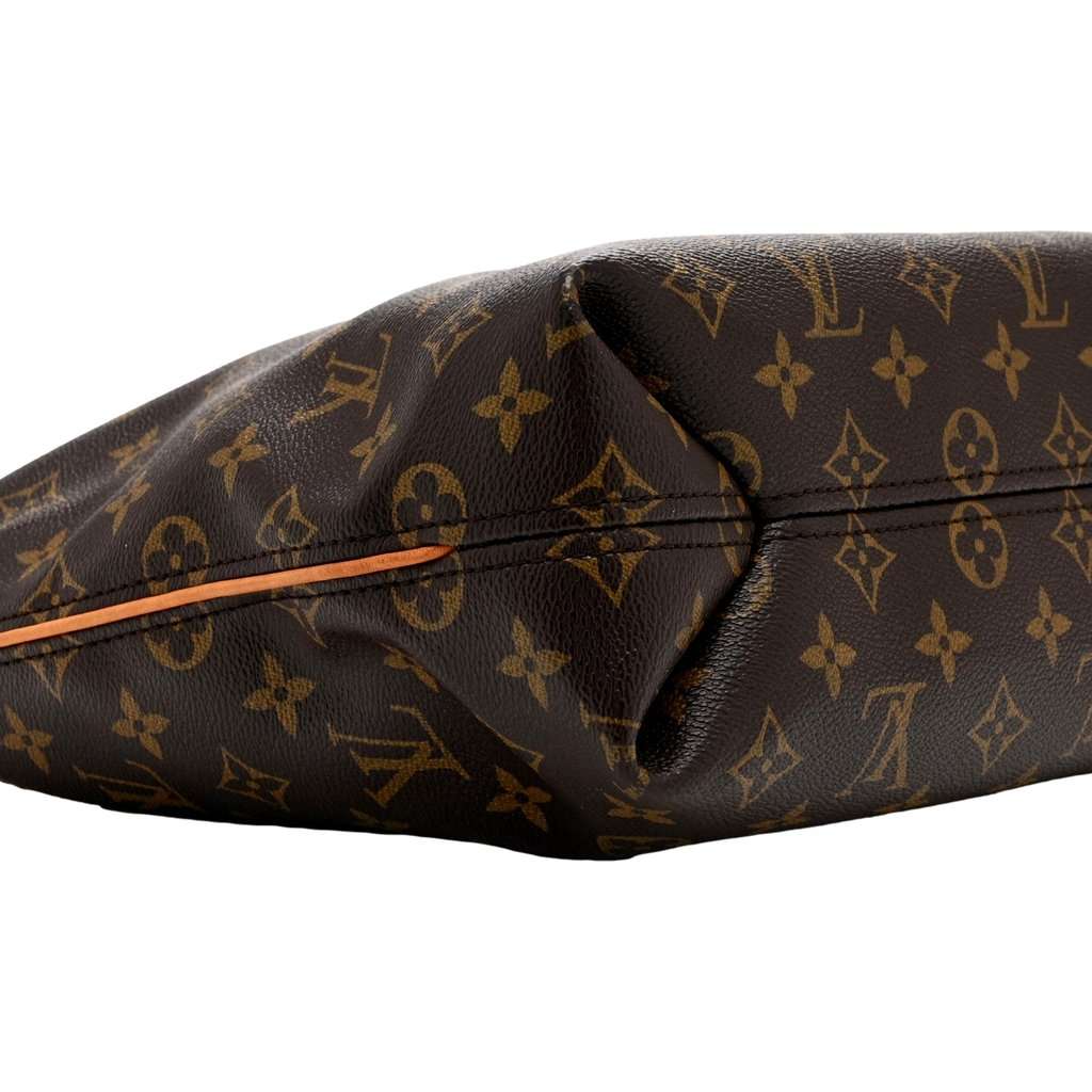 Louis Vuitton Louis Vuitton Sully Handbag in Monogram Canvas Brown Leather Good condition - Box View
