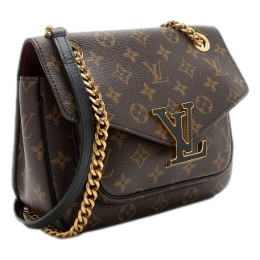 Louis Vuitton Louis Vuitton Passy Monogram Canvas Shoulder Bag Brown Canvas Good - Back View