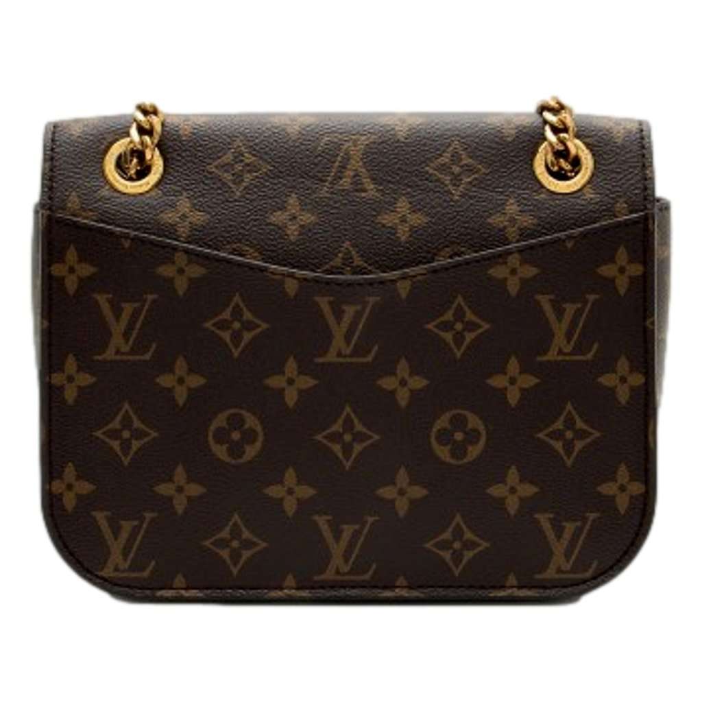 Louis Vuitton Louis Vuitton Passy Monogram Canvas Shoulder Bag Brown Canvas Good - Inside View