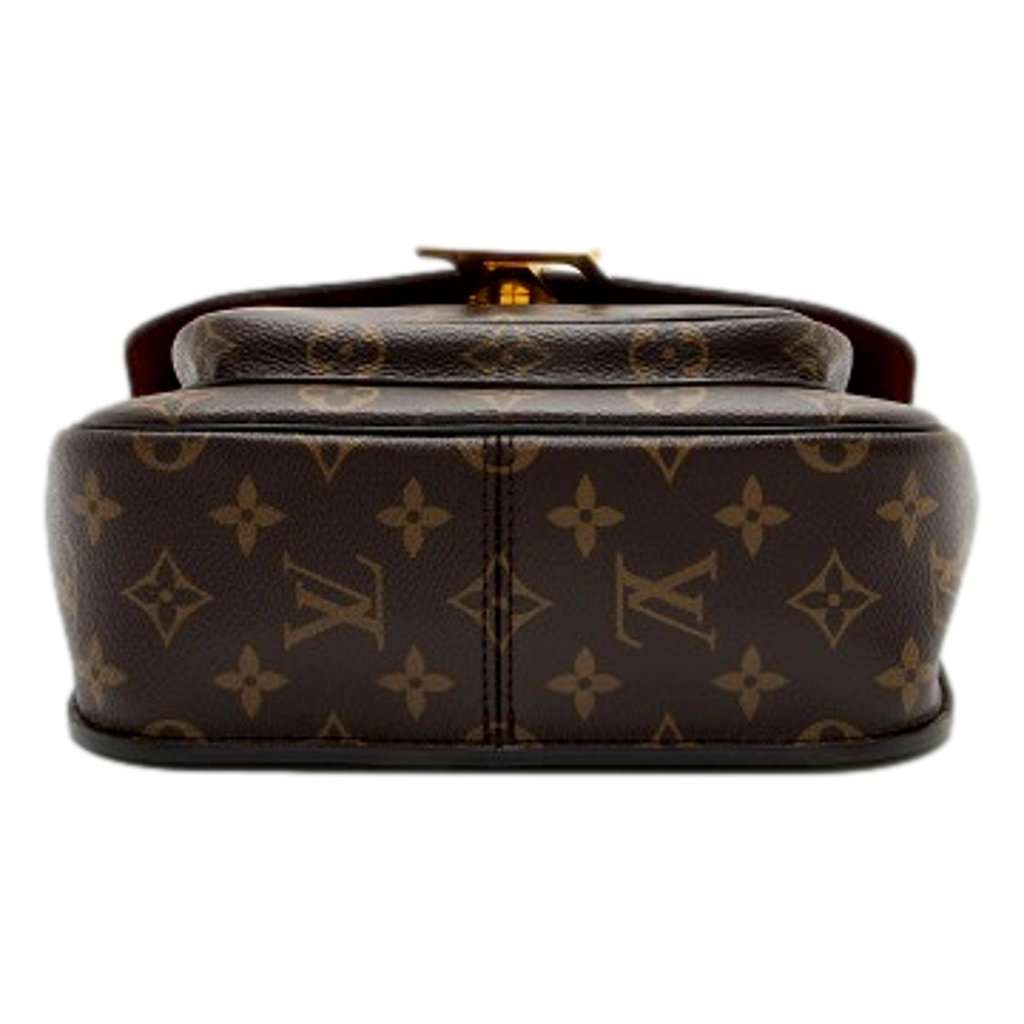 Louis Vuitton Louis Vuitton Passy Monogram Canvas Shoulder Bag Brown Canvas Good - Box View