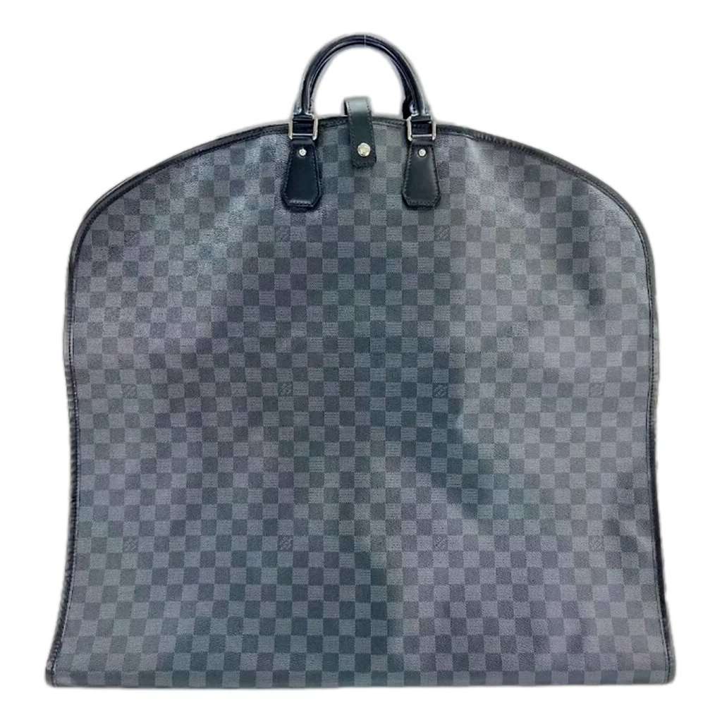 Louis Vuitton Louis Vuitton Damier Graphite Garment Bag Black Canvas Good - Front View