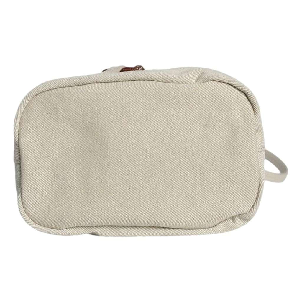 Miu Miu Miu Miu Gabardine Mini Bucket Bag in White Beige Leather Never worn - Inside View