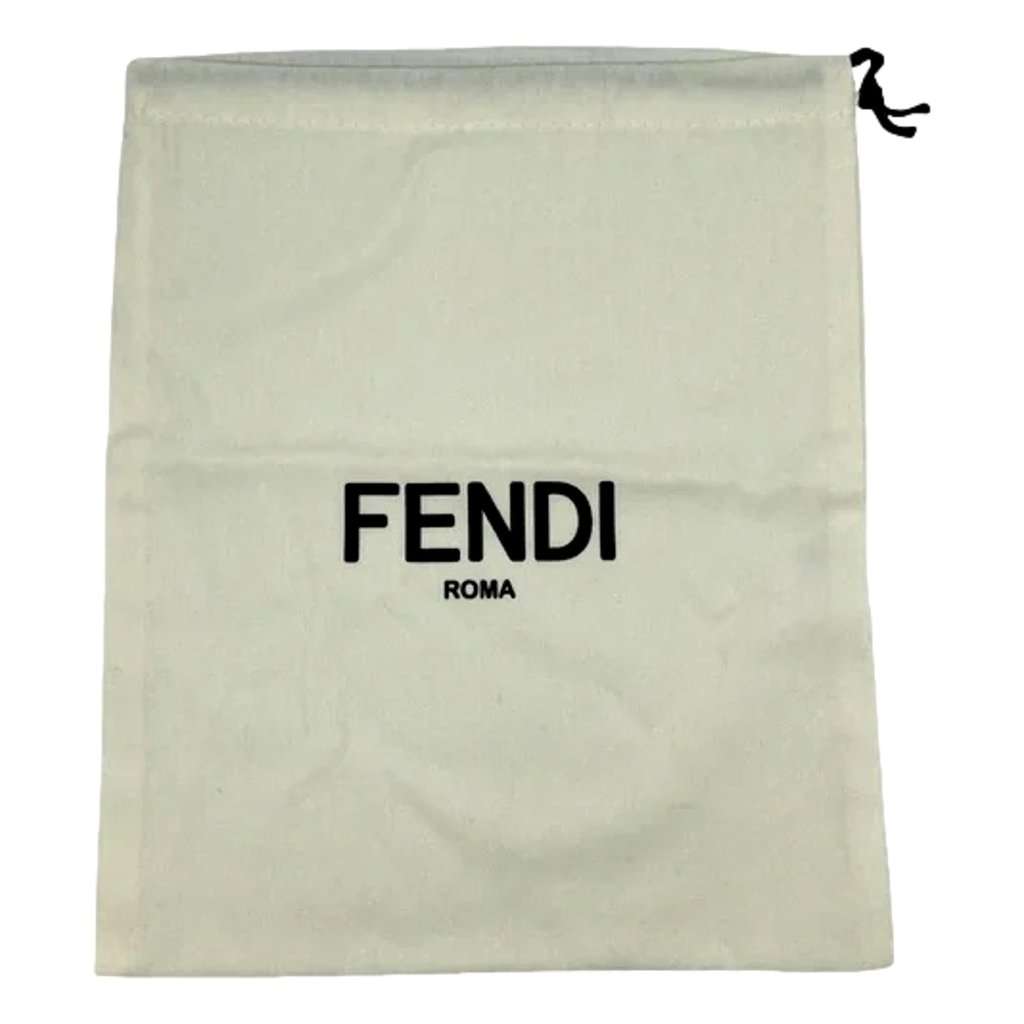 Fendi Fendi Fendigraphy Nano Hobo Calfskin Leather Mini Bag Blue Blue Leather Never worn - Model View